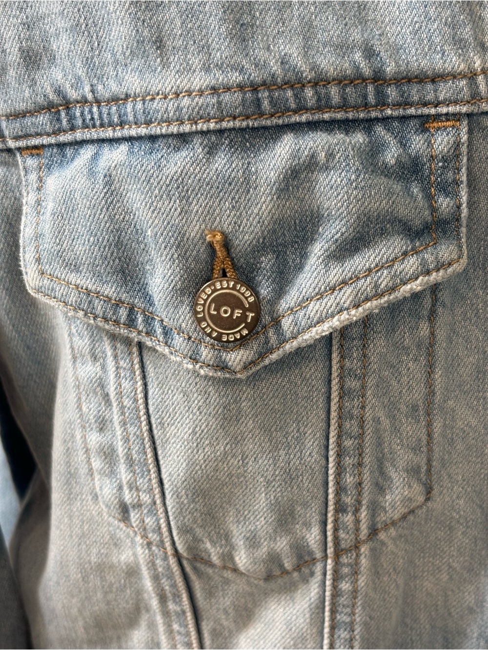 LOFT Denim Jacket - Picture 4 of 13